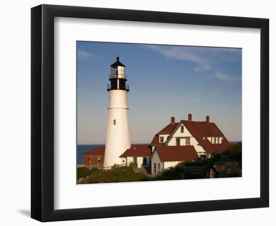 Portland Headlight-John Gusky-Framed Photographic Print