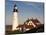 Portland Headlight-John Gusky-Mounted Photographic Print