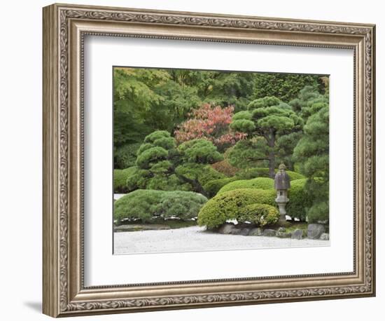 Portland Japanese Garden, Oregon, USA-William Sutton-Framed Photographic Print