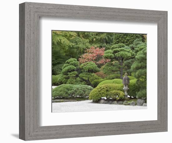 Portland Japanese Garden, Oregon, USA-William Sutton-Framed Photographic Print