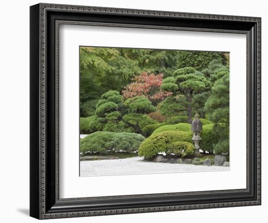 Portland Japanese Garden, Oregon, USA-William Sutton-Framed Photographic Print