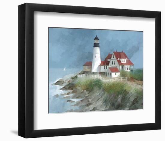 Portland Light, Maine-Albert Swayhoover-Framed Art Print