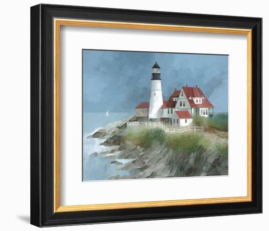 Portland Light, Maine-Albert Swayhoover-Framed Art Print