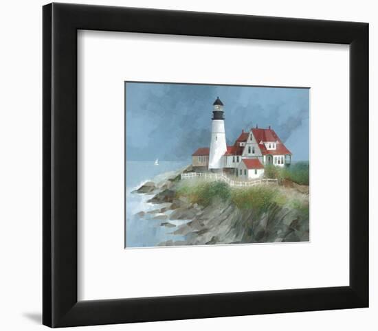 Portland Light, Maine-Albert Swayhoover-Framed Art Print