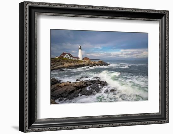 Portland Light-Danny Head-Framed Photographic Print