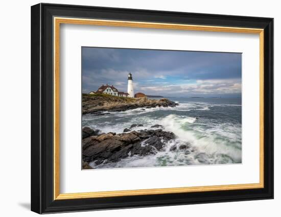 Portland Light-Danny Head-Framed Photographic Print