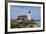 Portland, Maine, USA Famous Head Light lighthouse on rocky cliff.-Bill Bachmann-Framed Photographic Print