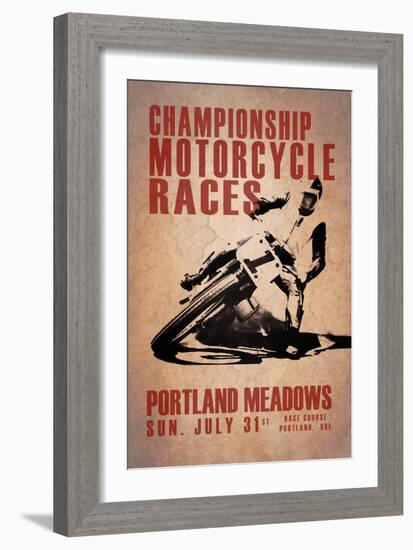 Portland Meadows-Mark Rogan-Framed Art Print