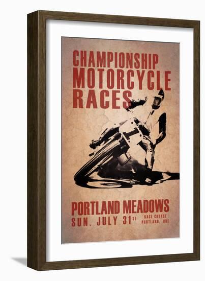 Portland Meadows-Mark Rogan-Framed Art Print