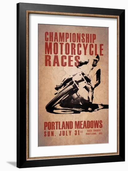 Portland Meadows-Mark Rogan-Framed Art Print