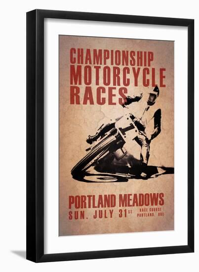 Portland Meadows-Mark Rogan-Framed Art Print