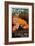 Portland, Oregon - Fox and Kit-Lantern Press-Framed Art Print