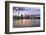 Portland Oregon Skyline at Sunset-jpldesigns-Framed Photographic Print