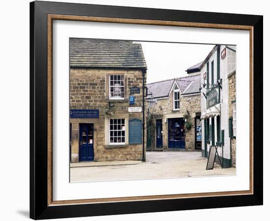 Portland Square, Bakewell, Peak District, Derbyshire, England, United Kingdom-Pearl Bucknall-Framed Photographic Print