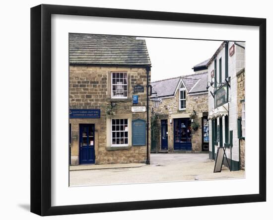 Portland Square, Bakewell, Peak District, Derbyshire, England, United Kingdom-Pearl Bucknall-Framed Photographic Print