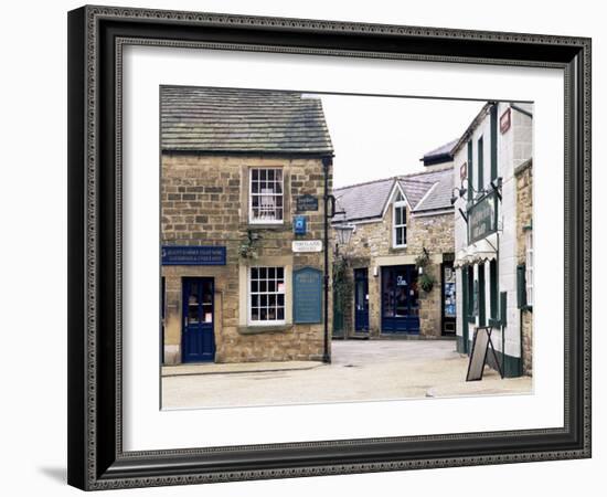 Portland Square, Bakewell, Peak District, Derbyshire, England, United Kingdom-Pearl Bucknall-Framed Photographic Print