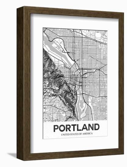Portland-StudioSix-Framed Photographic Print