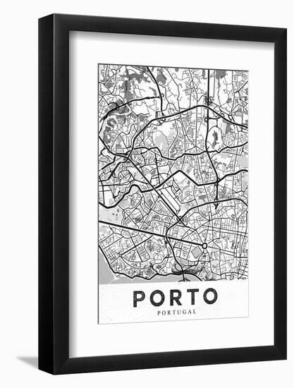 Porto City White-StudioSix-Framed Photographic Print