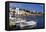 Porto Colom, Majorca, Balearic Islands, Spain, Mediterranean, Europe-Hans-Peter Merten-Framed Premier Image Canvas