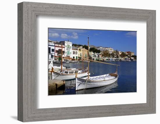 Porto Colom, Majorca, Balearic Islands, Spain, Mediterranean, Europe-Hans-Peter Merten-Framed Photographic Print