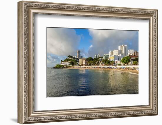 Porto da Barra Beach, Salvador, State of Bahia, Brazil, South America-Karol Kozlowski-Framed Photographic Print