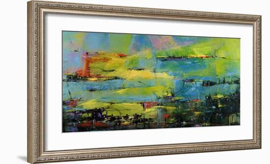 Porto di Istanbul-Tebo Marzari-Framed Art Print