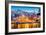 Porto, Portugal Old City Skyline from across the Douro River-Sean Pavone-Framed Photographic Print