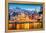 Porto, Portugal Old City Skyline from across the Douro River-Sean Pavone-Framed Premier Image Canvas