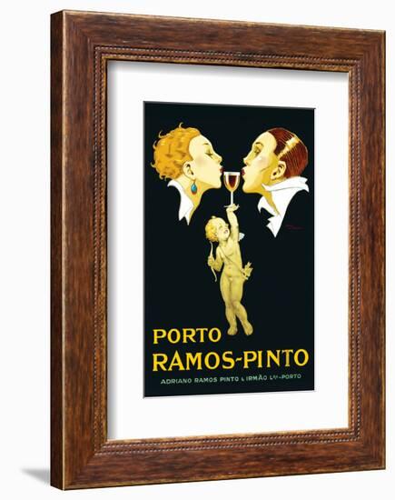 Porto Ramos-Pinto-René Vincent-Framed Premium Giclee Print