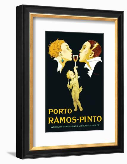 Porto Ramos-Pinto-René Vincent-Framed Premium Giclee Print