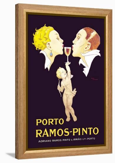 Porto Ramos-Pinto-René Vincent-Framed Stretched Canvas