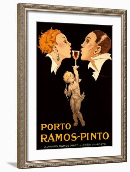 Porto Ramos-René Vincent-Framed Art Print