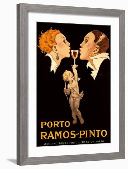 Porto Ramos-René Vincent-Framed Art Print