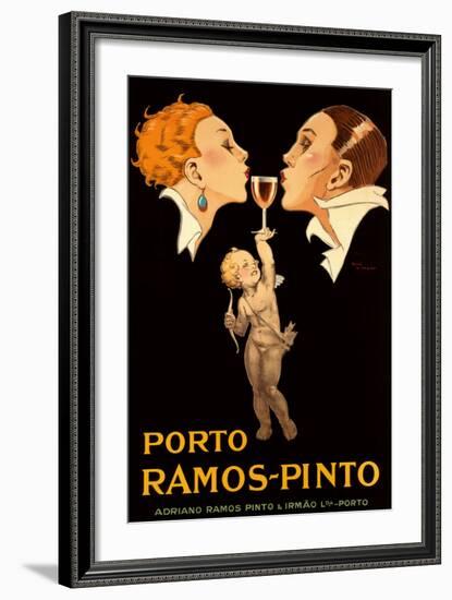 Porto Ramos-René Vincent-Framed Art Print