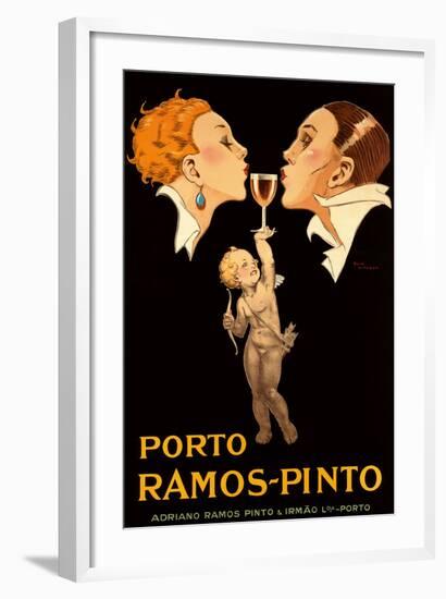 Porto Ramos-René Vincent-Framed Art Print