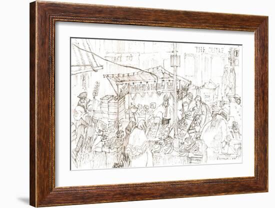 Portobello Market-Mary Kuper-Framed Giclee Print