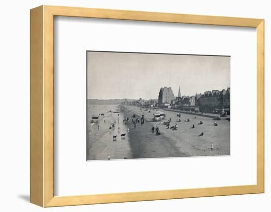 'Portobello - The Beach', 1895-Unknown-Framed Photographic Print