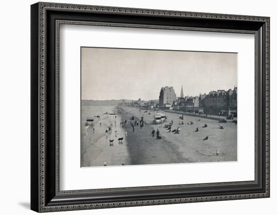 'Portobello - The Beach', 1895-Unknown-Framed Photographic Print