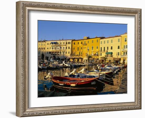 Portoferraio Harbour, Livorno Province, Elba, Tuscany, Italy-Bruno Morandi-Framed Photographic Print