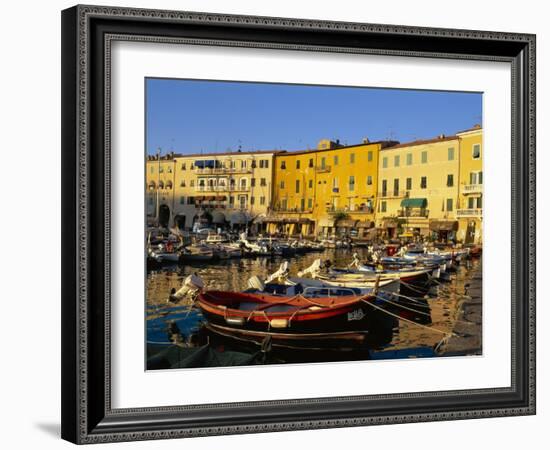 Portoferraio Harbour, Livorno Province, Elba, Tuscany, Italy-Bruno Morandi-Framed Photographic Print