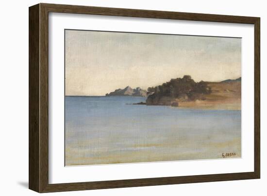 Portofino, c.1858-Giovanni Costa-Framed Giclee Print