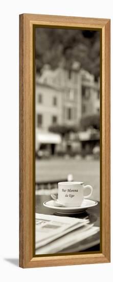 Portofino Caffe II-Alan Blaustein-Framed Premier Image Canvas