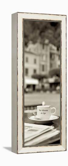 Portofino Caffe II-Alan Blaustein-Framed Premier Image Canvas