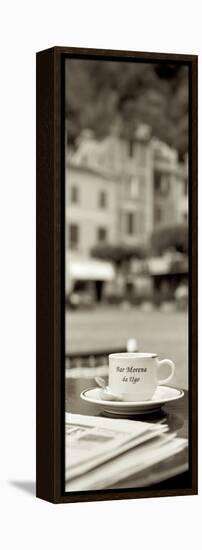 Portofino Caffe II-Alan Blaustein-Framed Premier Image Canvas