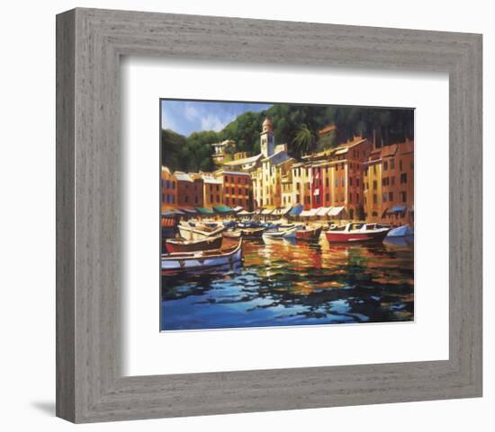 Portofino Colors-Michael O'Toole-Framed Giclee Print