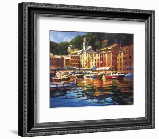 Portofino Colors-Michael O'Toole-Framed Giclee Print