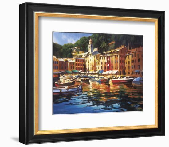 Portofino Colors-Michael O'Toole-Framed Giclee Print