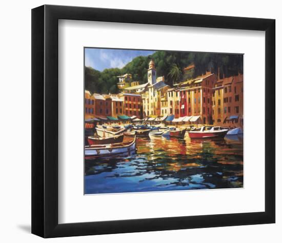 Portofino Colors-Michael O'Toole-Framed Giclee Print