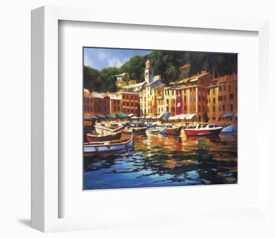 Portofino Colors-Michael O'Toole-Framed Giclee Print