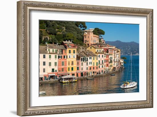 Portofino, Genova (Genoa), Liguria, Italy, Europe-Carlo Morucchio-Framed Photographic Print